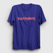 Presmono Logo Iron Maiden Kırmızı Unisex T-Shirt