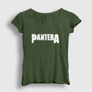 Presmono Logo Pantera Kadın T-shirt