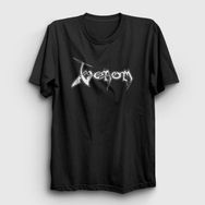 Presmono Logo V2 Venom Siyah Unisex T-Shirt