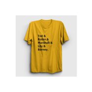 Presmono Names How I Met Your Mother Sarı Unisex T-shirt