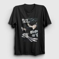 Presmono Poster Anime Kuroshitsuji Kadın T-shirt