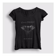 Presmono Raven Game Of Thrones Kadın T-shirt