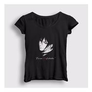 Presmono Sebastian Anime Kuroshitsuji Kadın T-shirt