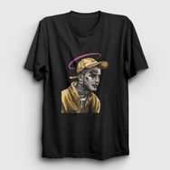 Presmono Siyah Angel Lil Peep Kadın T-Shirt