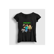 Presmono Siyah Miners Minecraft Unisex T-Shirt