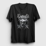 Presmono Skull Ensiferum Kadın T-shirt