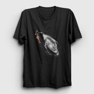 Presmono Spray Astronaut Space Astronot Uzay Kadın T-shirt