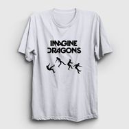 Presmono World Imagine Dragons Kadın T-shirt