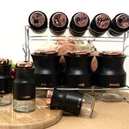 Prestij 9'lu Stantlı Siyah Baharat Takımı