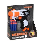 Prestij Oyuncak FAB 5959 Nişancı 6 Dart Fırlatıcı Çocuk Oyun Seti