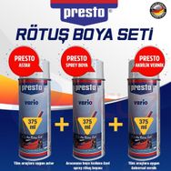 Presto Mazda Kod:38A Siyah Mika Rötuş Sprey Boyası