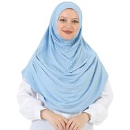 Prien Khimar Açık Mavi Uzun Kadın Şal
