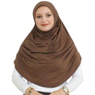 Prien Khimar Kahverengi Uzun Kadın Şal