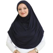 Prien Khimar Mavi Marineblau Uzun Kadın Şal