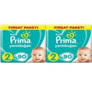Prima Aktif Bebek No:2 Mini 180 Adet Bebek Bezi