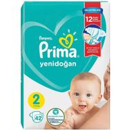 Prima Aktif Bebek No:2 Mini 42 Adet Bebek Bezi