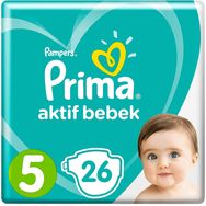 Prima Aktif Bebek No:5 Junior 26 Adet Bebek Bezi