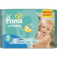 Prima Aktif Bebek No:5 Junior 42 Adet Bebek Bezi
