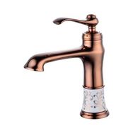 Prima İşlemeli Bakır Banyo Lavabo Batarya