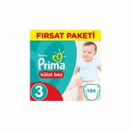 Prima Pants No:3 Midi 104 Adet Külot Bebek Bezi
