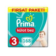 Prima Pants No:3 Midi 168 Adet Külot Bebek Bezi