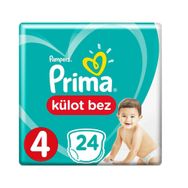Prima Pants No:4 Maxi 24 Adet Külot Bebek Bezi