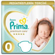Prima Premium Care No:0 Prematüre Bebek Bezi