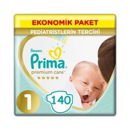 Prima Premium Care No:1 Yenidoğan 140 Adet Bebek Bezi