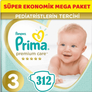 Prima Premium Care No:3 Midi 312 Adet Bebek Bezi