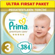 Prima Premium Care No:3 Midi 384 Adet Bebek Bezi