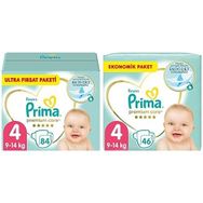 Prima Premium Care No:4 Maxi 130 Adet Bebek Bezi