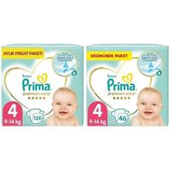 Prima Premium Care No:4 Maxi 172 Adet Bebek Bezi