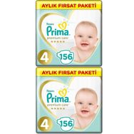 Prima Premium Care No:4 Maxi 312 Adet Bebek Bezi