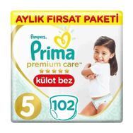 Prima Premium Care No:5 Junior 102 Adet Külot Bebek Bezi