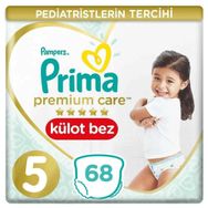 Prima Premium Care No:5 Junior 68 Adet Külot Bebek Bezi
