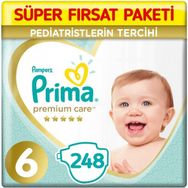 Prima Premium Care No:6 XLarge 248 Adet Bebek Bezi