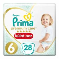 Prima Premium Care No:6 XLarge 28 Adet Külot Bebek Bezi