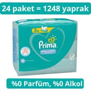 Prima Temiz ve Ferah 24'lü 1248 Yaprak Islak Havlu Mendil