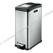 Primanova D-14660 Paslanmaz Çelik Pedallı 30 Litre Çöp Kovası