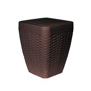 Primanova Rattan Kahverengi Çöp Kovası