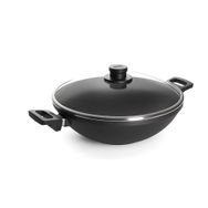 Primanova Woll 11 cm Derinlik 32 cm Wok Tava gri
