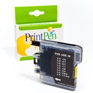 Printpen Brother LC-38 61 65 67 980 1100 Siyah 18 ml Yüksek Kapasite Muadil Kartuş