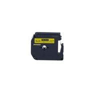 Printpen Brother M12-K631 P-Touch M-Tape 12 mm 8 m Sarı Kağıt Etikete Siyah Etiket