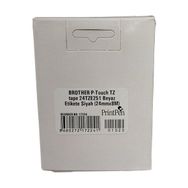 Printpen Brother P-Touch 24TZE251 Beyaz Etikete Siyah 24mm x 8m Kartuş