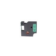 Printpen Dymo D1 45019 12 mm 7 m Yeşil Etikete Siyah Etiket