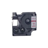 Printpen Dymo D1 45805 19 mm 7 m Beyaz Etikete Kırmızı Etiket