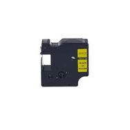 Printpen Dymo D1 53718 24 mm 7 m Sarı Etikete Siyah Etiket