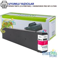 Printpen Epson T8873XXL C13T887300 Kırmızı 50K Muadil Kartuş