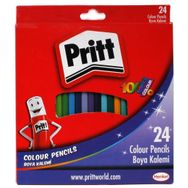 Pritt 1221351 24'lü Kuru Boya Kalemi