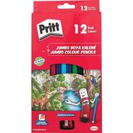 Pritt 12'li Jumbo Kuru Boya + Kalemtıraş